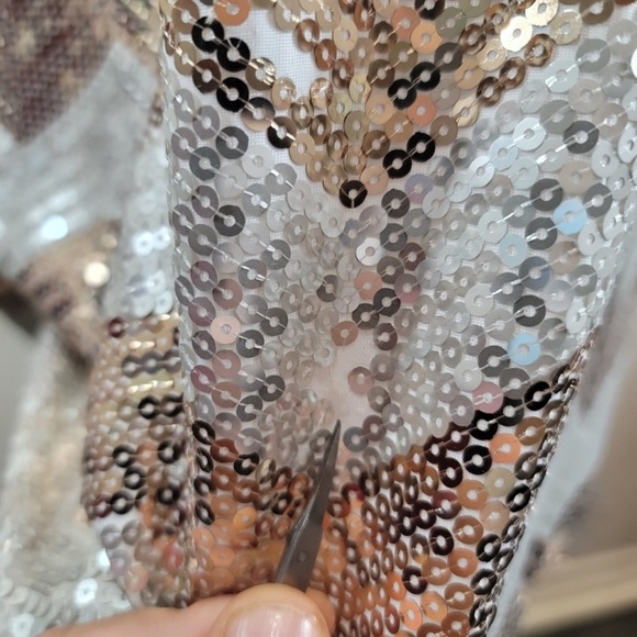 Whbm sequin show stopper dress xl - Picture 7 of 7